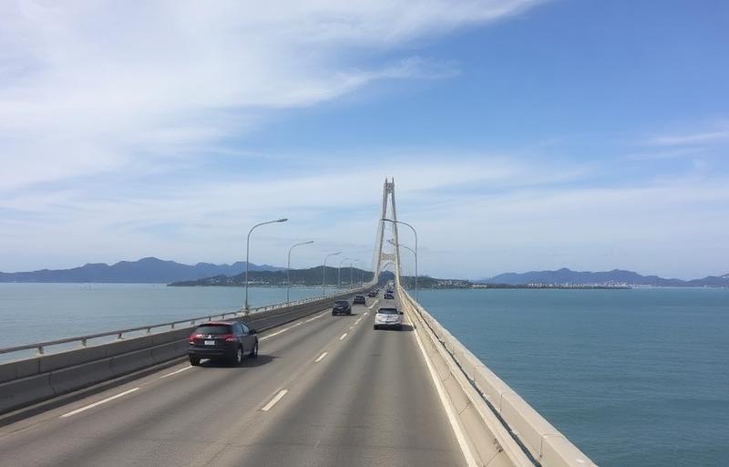 Como está o trânsito na ponte Pedro Ivo hoje?